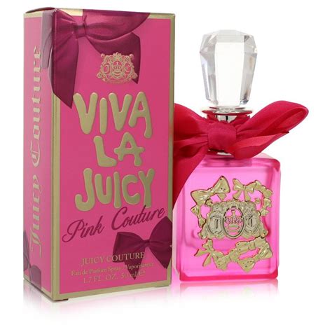 juicy couture perfume pink box.